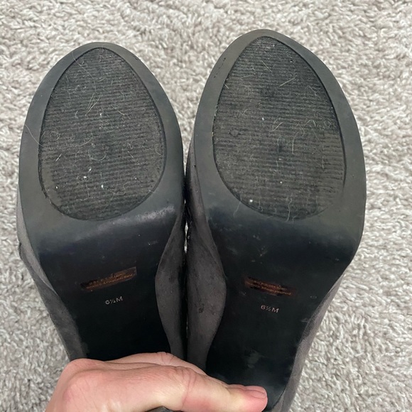 Guess Grey peep toe heels - Picture 5 of 5